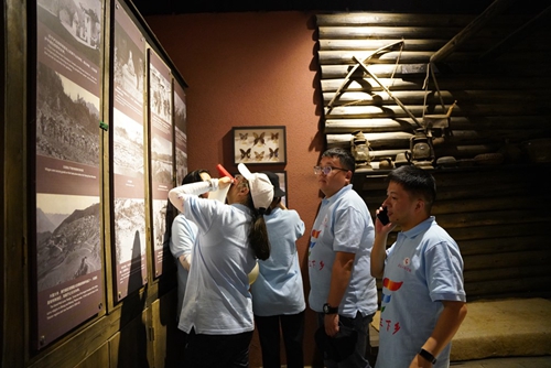 【魅力工程】-建筑工程学院专业实践“三下乡”系列（三）---参观洛克故居 宣传资助政策 第 4 张