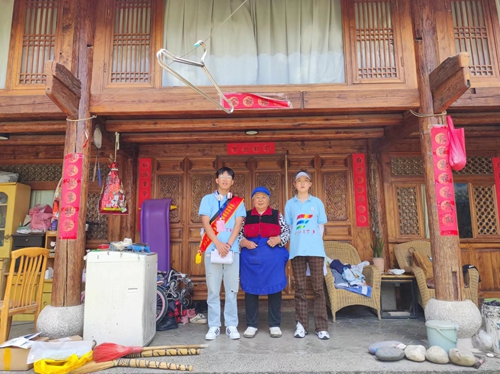 【魅力工程】-建筑工程学院专业实践“三下乡”系列（三）---参观洛克故居 宣传资助政策 第 11 张