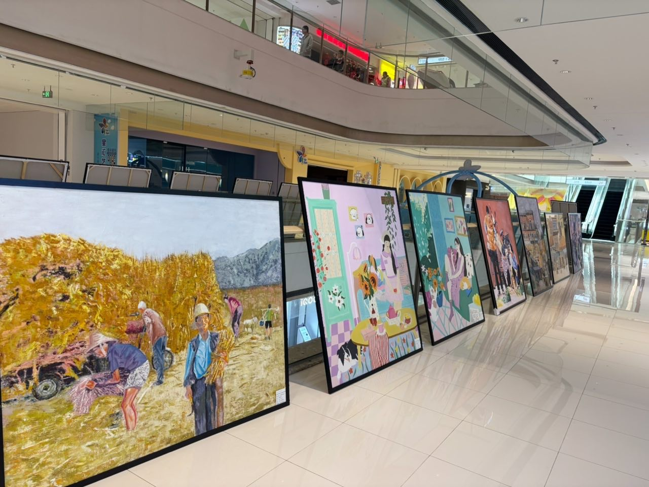 学院美术学毕业展首进商业综合体 开启校地艺术共创新模式 第 7 张